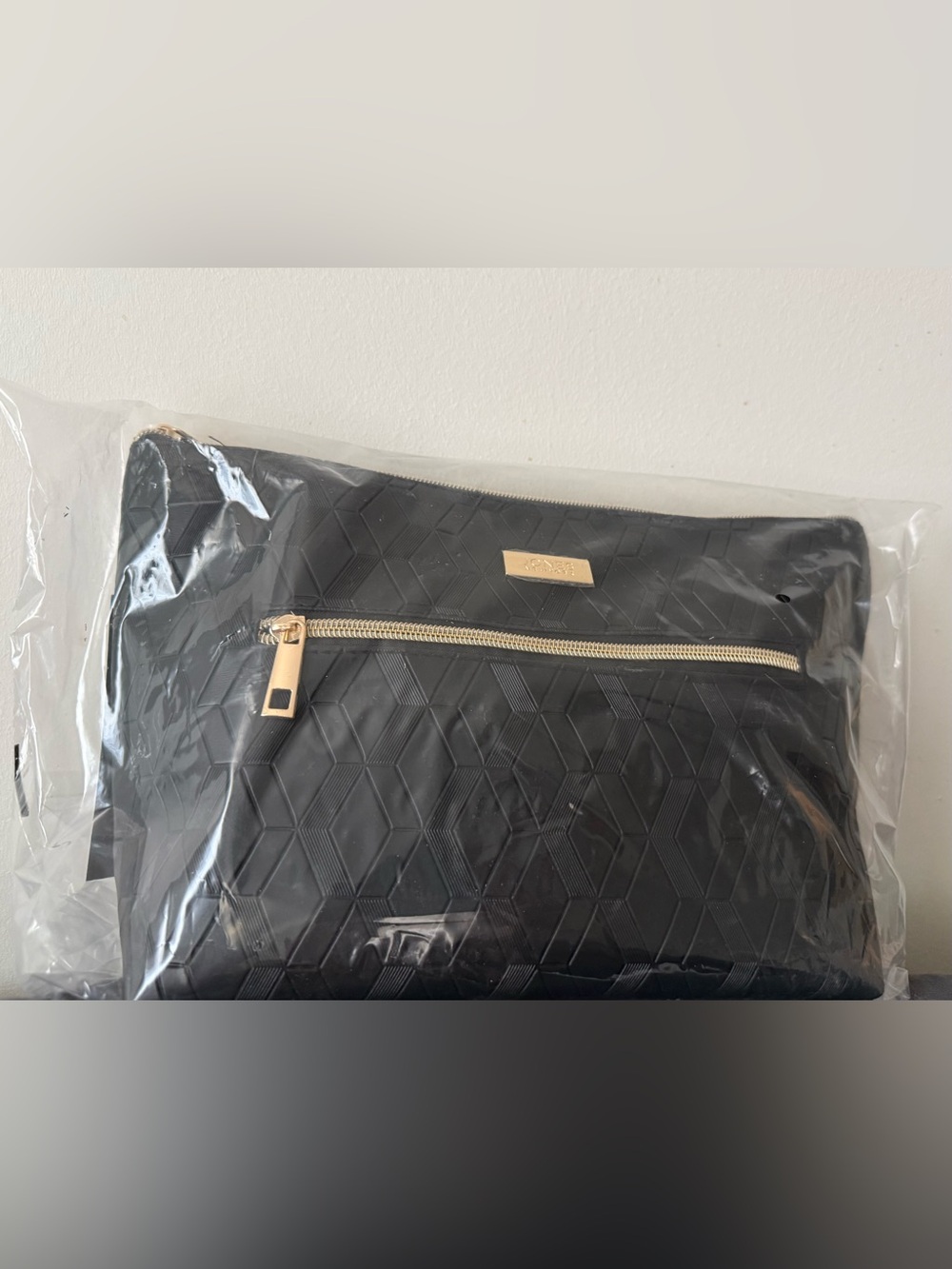 Jones New York Black Makeup Bag